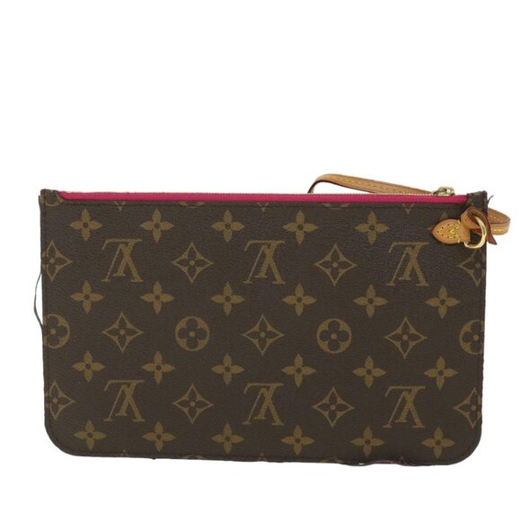 LOUIS VUITTON Monogram Neverfull MM Pouch LV Auth S104 - Picture 3 of 16